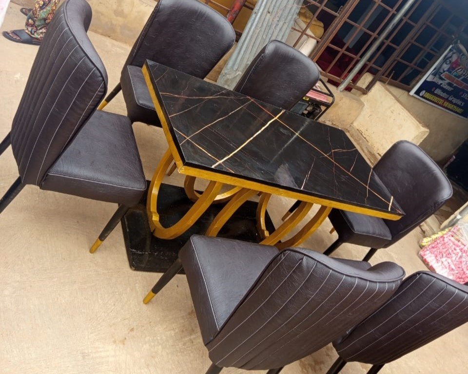 Modern dinning table furniture in soka, ibadan